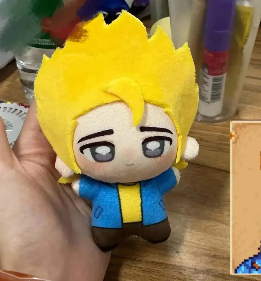 Stardew Valley 10Cm Plush,Stardew Valley Sebastian,Sam,Shane,Alex,Elliott,Abigai